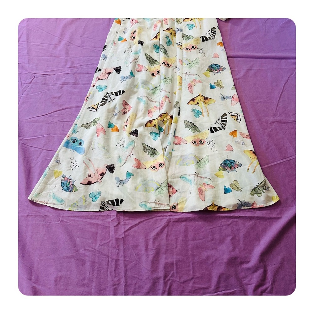 β
Hutch by Anthropologie Wrap Printed Spring Wedding Guest Maxi Dress - White β
- Picture 14 of 17